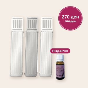 Пакет: 3 испарувачи + масло на подарок